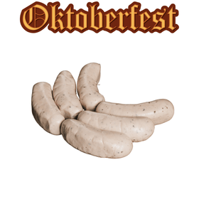 Münchner Weißwürste - originaler Genuss | 6 Stk (320g) - Kumitzberg.at