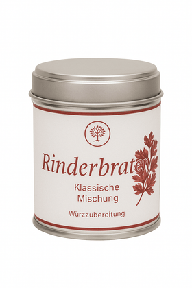 Rinderbraten Gewürz – Klassische Mischung | 80 g | Würzzubereitung für Braten, Gulasch & Schmorgerichte - Kumitzberg.at