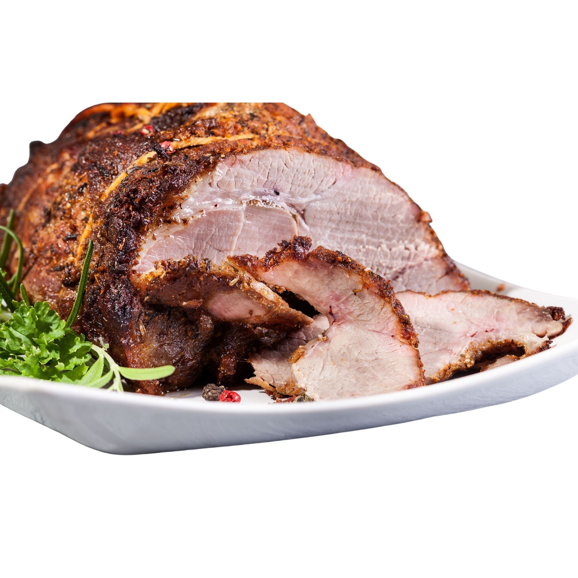 Schweinsbraten vom Schopf - fertig gebraten