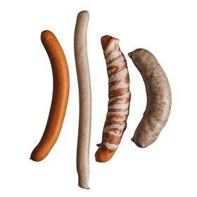 Würstl Grillmix – Frankfurter, Debreziner, Käsekrainer & Nürnberger | 4 - fach Genuss für Grill & Pfanne - Kumitzberg.at