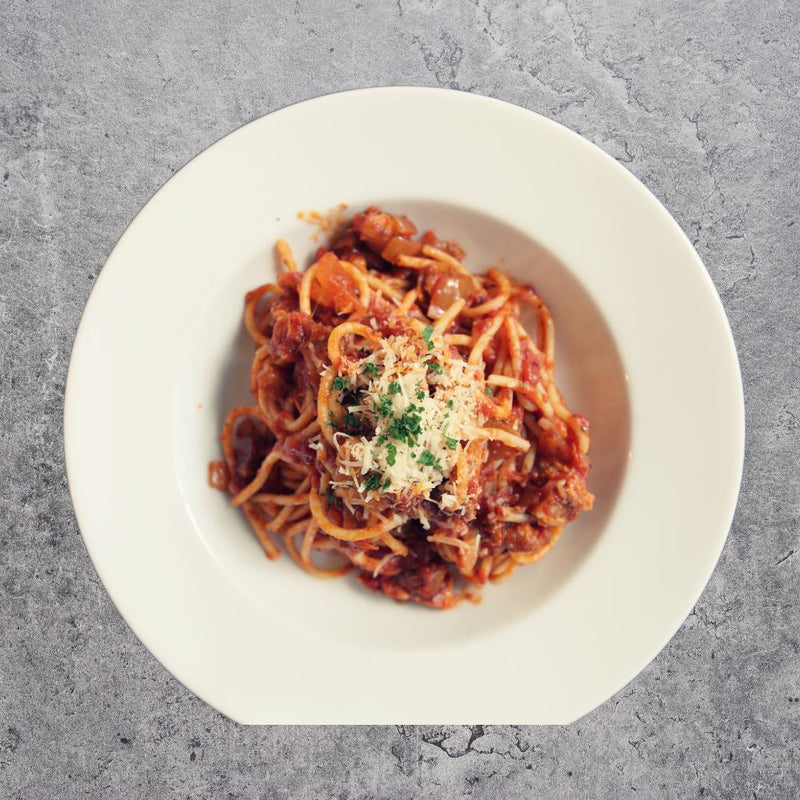 Spaghett mit herzhafter Wildbolognese