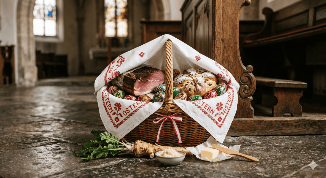 Die traditionelle Osterjause in Österreich – Geschichte, Bräuche & regionale Spezialitäten - Kumitzberg.at