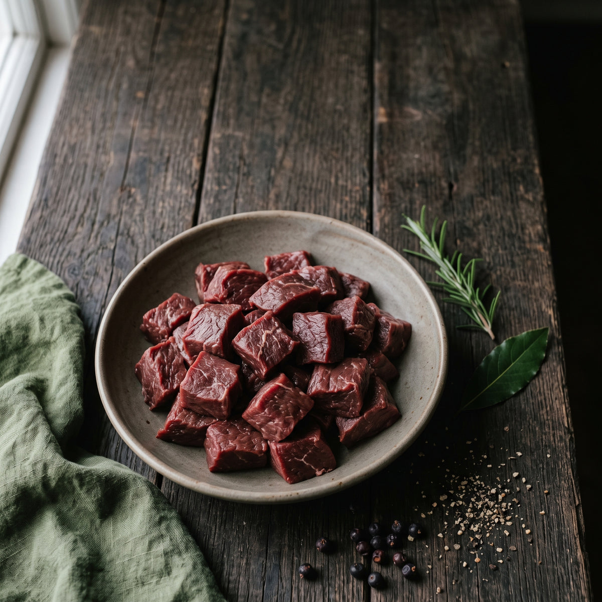 Rotwild Edelragout 500 g – frisch aus Österreich