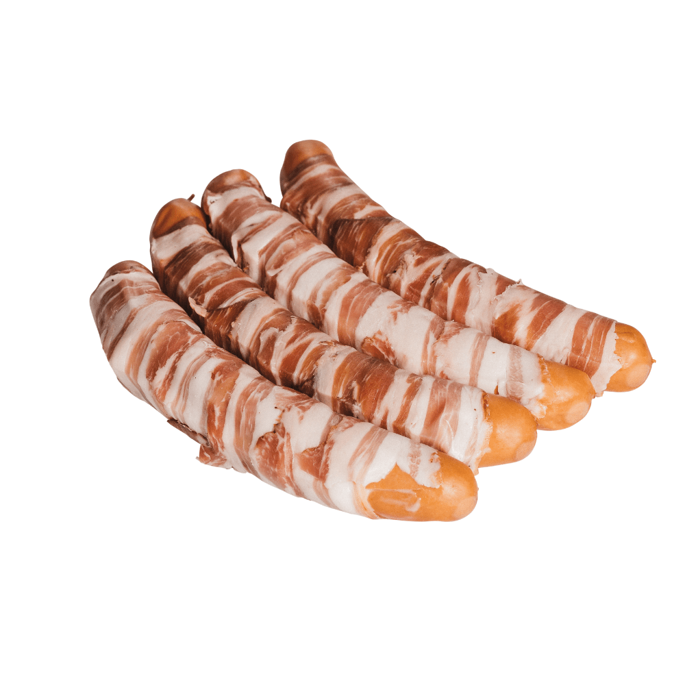 Berner Würstl – ca. 300 g | Mit Käse gefüllt & Speck umwickelt | Österreichische Grillklassiker - Kumitzberg.at