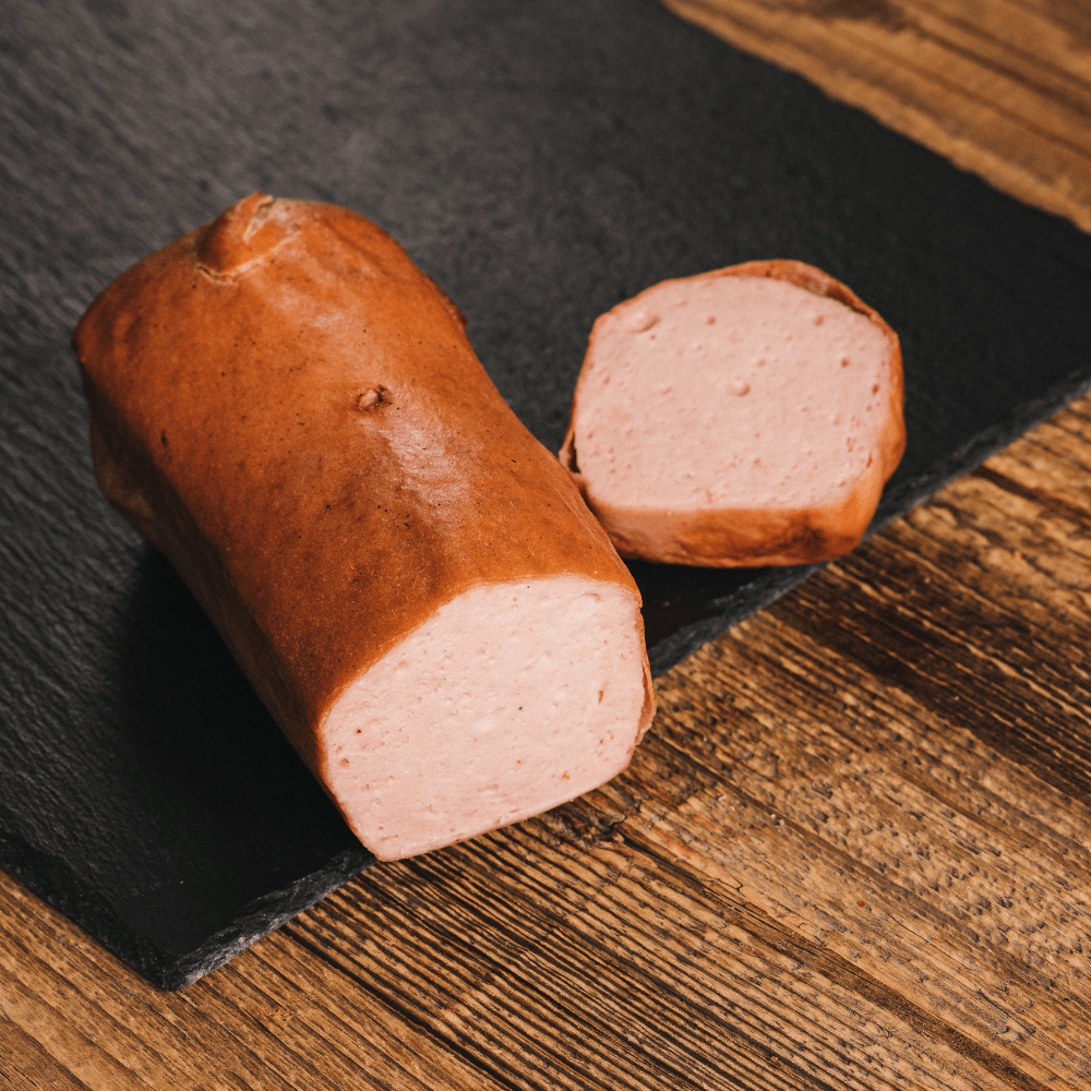 Leberkäse – ca. 500 g | Rauchofen - Leberkäse aus Österreich | Zum Backen oder kalt genießen - Kumitzberg.at