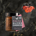 Oliven - Chorizo Pesto – Pikant & Aromatisch | 120 g - Kumitzberg.at