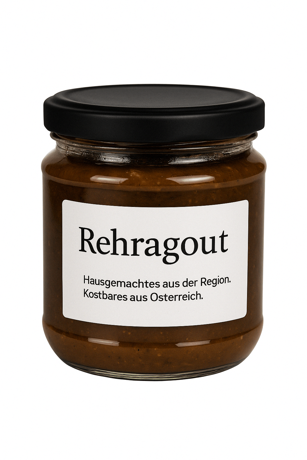 Rehragout im Glas – 380 g | Hausgemacht mit 30 % Rehfleisch | Wildragout aus Österreich - Kumitzberg.at